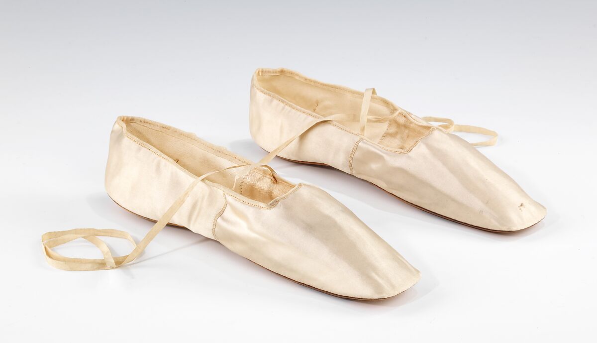 Wedding slippers, C. Middleton, silk, American 