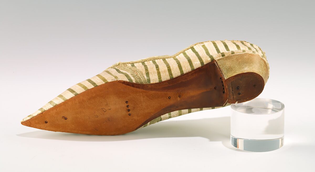 Slippers, J. Staton (British), leather, British