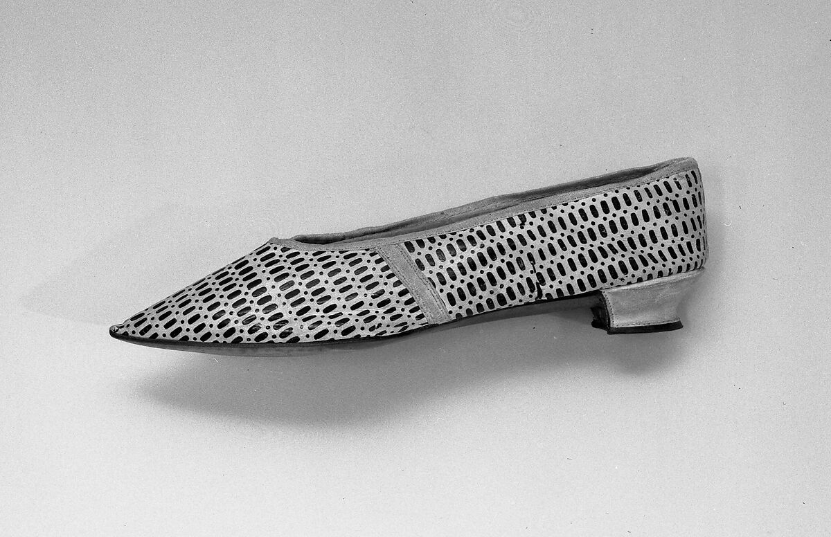 Slippers, J. Staton (British), leather, British