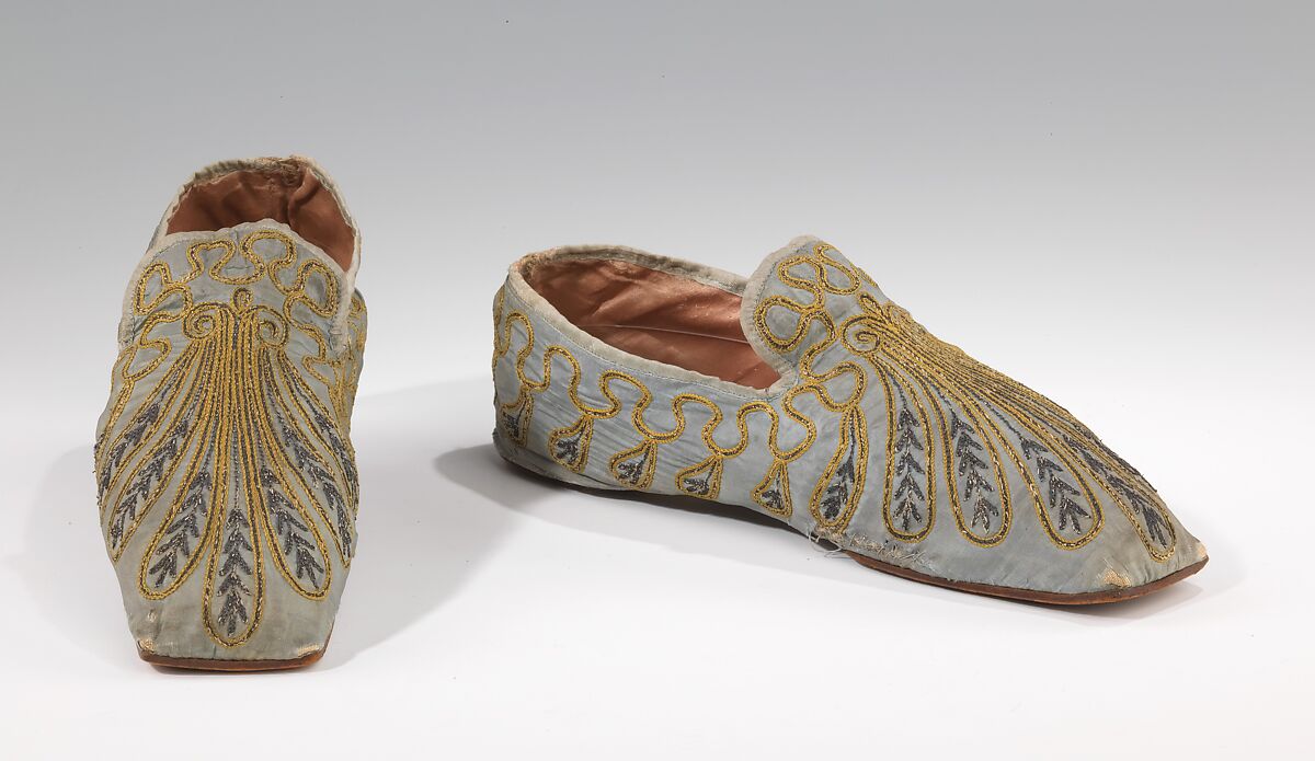 Slippers French The Metropolitan Museum Of Art