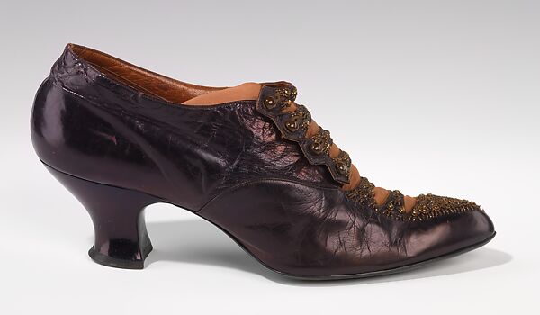 Evening shoes, A.E. Little &amp; Co. (American, Lynn, Massachusetts 1898–1934), leather, American