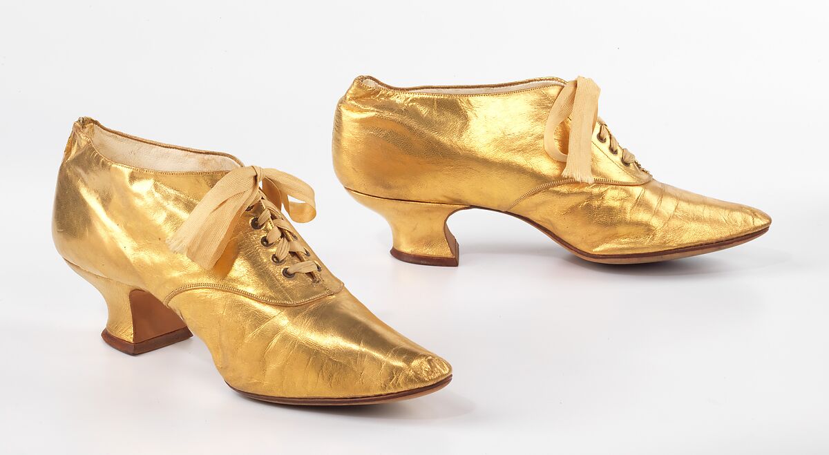 Evening oxfords, Alfred J. Cammeyer (American, founded New York, active 1875–1930s), leather, American 