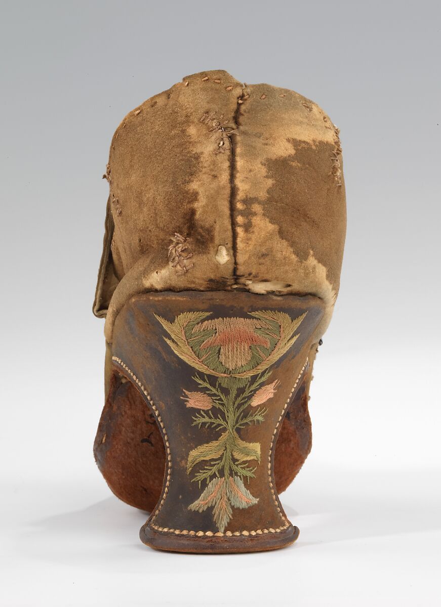 Shoes, leather, silk, European