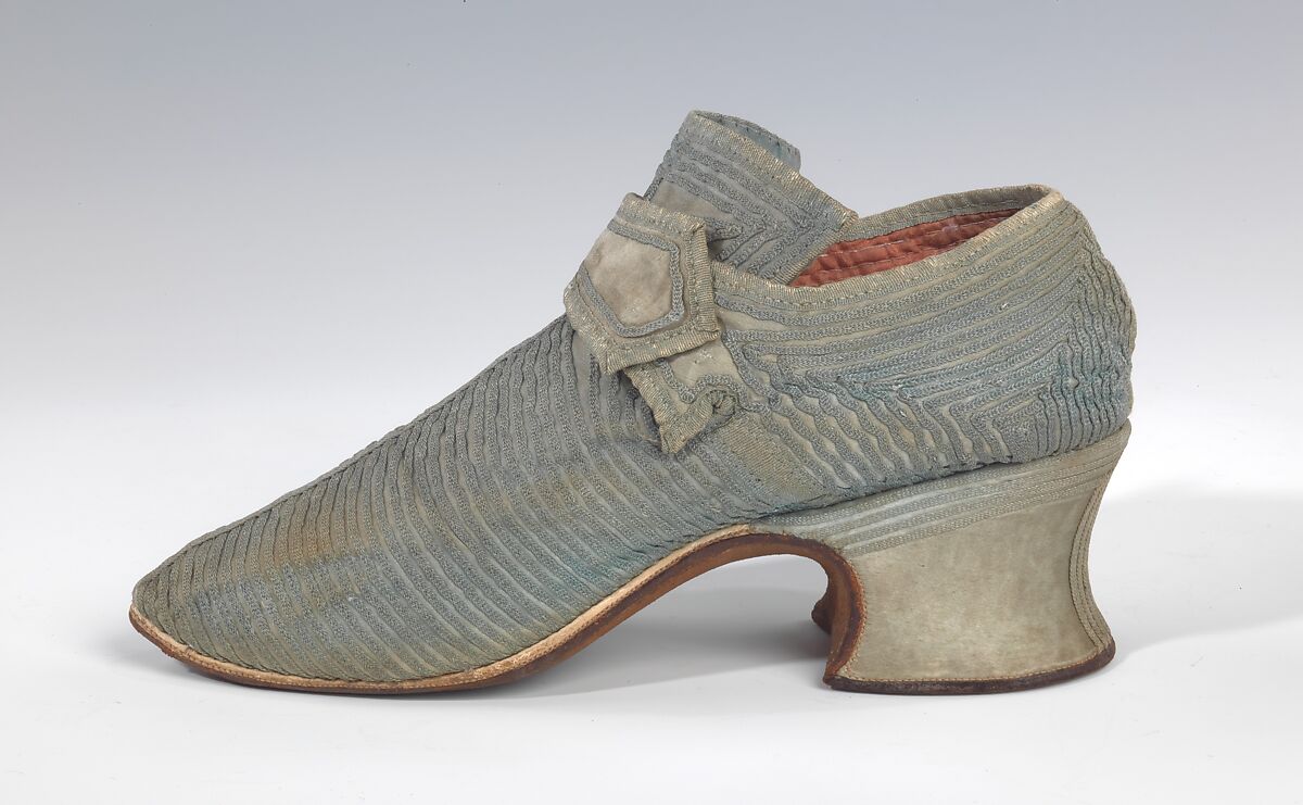 Shoes, silk, European