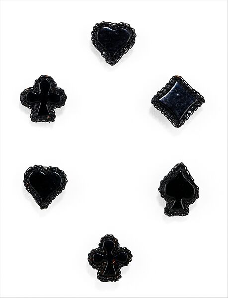 Button, Schiaparelli (French, founded 1927), leather, plastic (cellulose nitrate), metal, French 