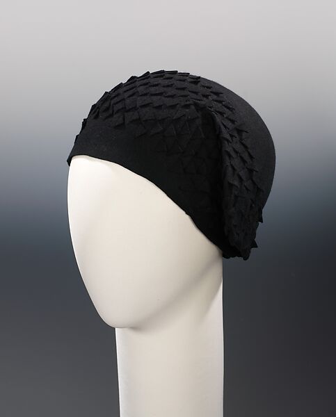 Cloche, wool, French 