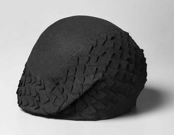 Cloche, wool, French