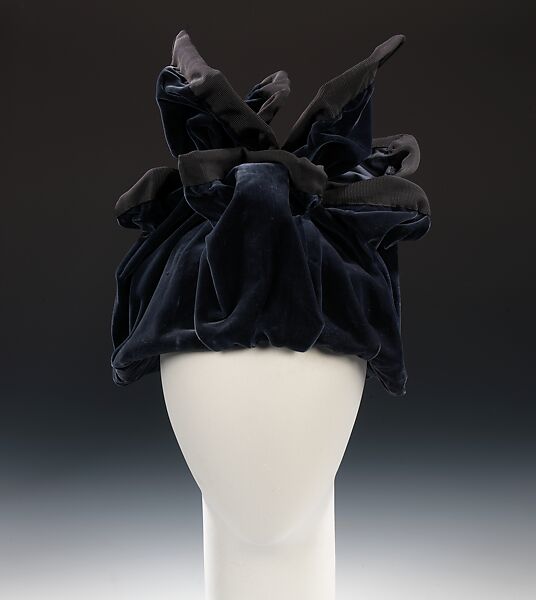 Hat, House of Worth (French, 1858–1956), silk, French 