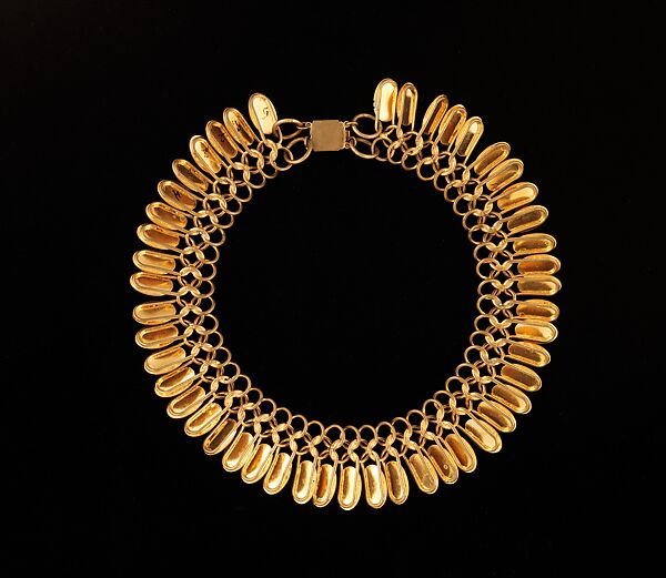 Choker, House of Chanel (French, founded 1910), metal, French