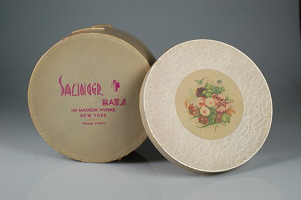 Sailor hat, Salinger, straw, cotton, synthetic, American