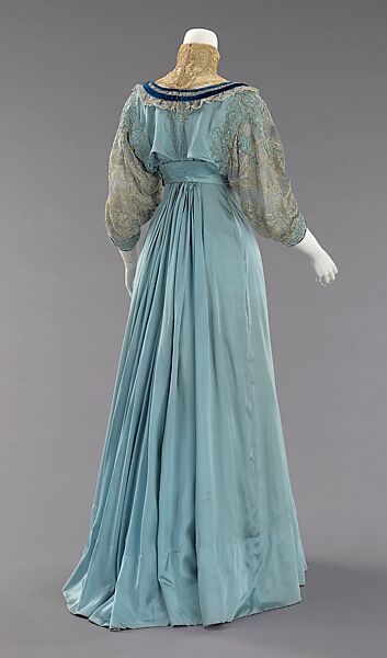 Afternoon dress, House of Paquin (French, 1891–1956), silk, French