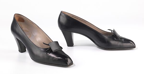 Pumps, House of Dior (French, founded 1946), leather, French 