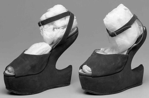 Sandals, Victor, leather, American