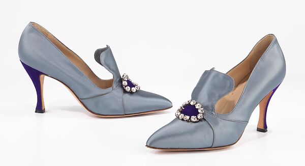 Manolo Blahnik Evening pumps British The Metropolitan Museum of Art