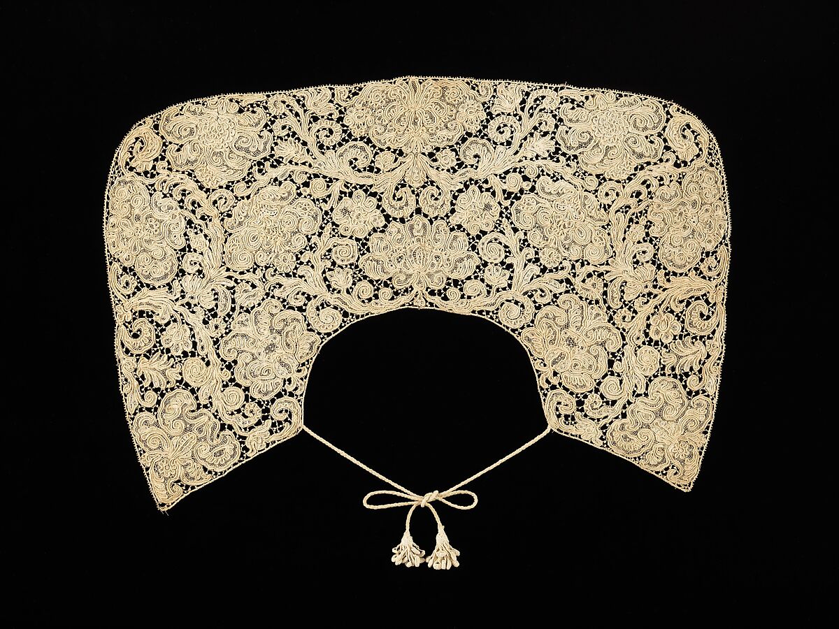 Collar, linen, Spanish 