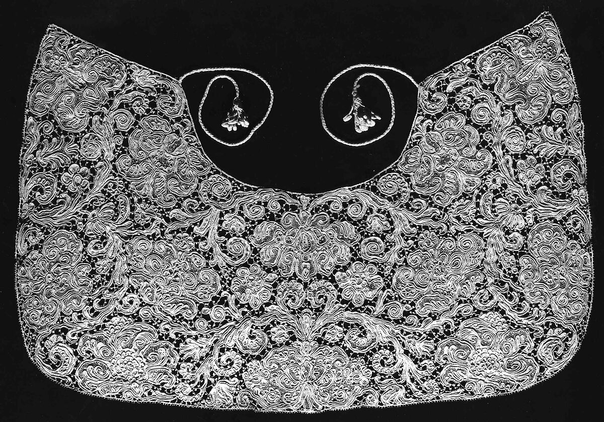 Collar, linen, Spanish