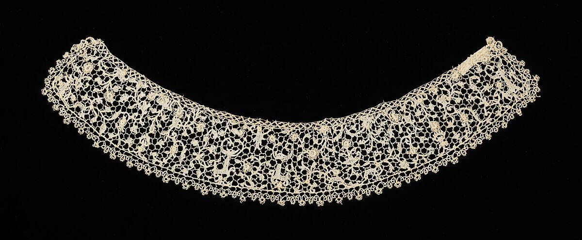 Collar, linen, European 