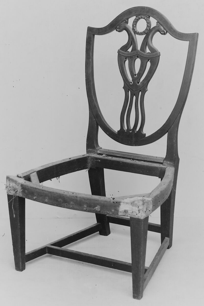 Side Chair, Mahogany, American