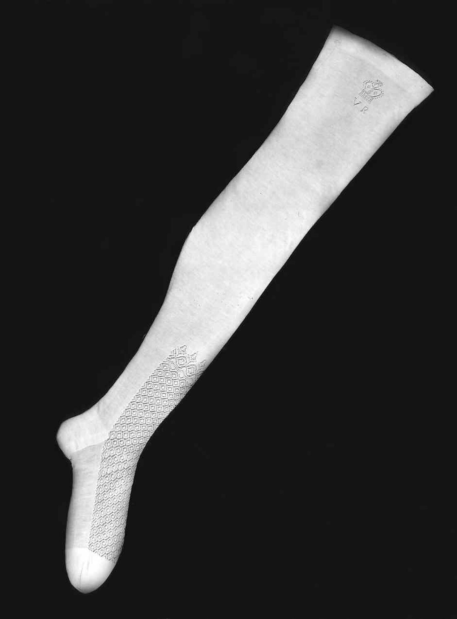 Stockings, cotton, British