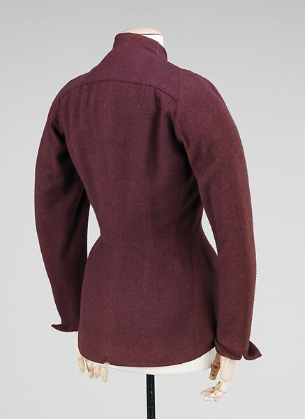 Jacket, Charles James (American, born Great Britain, 1906–1978), wool, American
