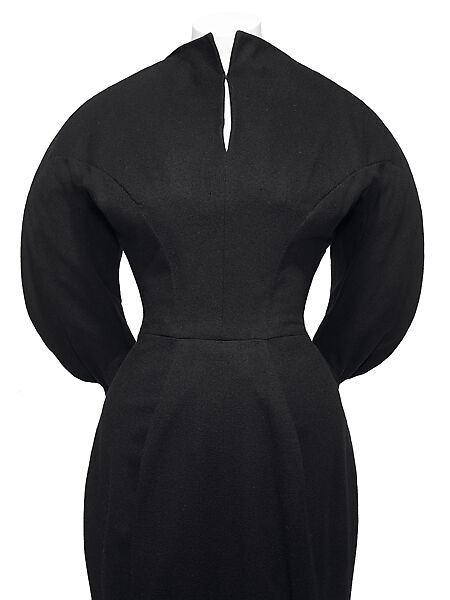 Dress, Charles James (American, born Great Britain, 1906–1978), wool, American