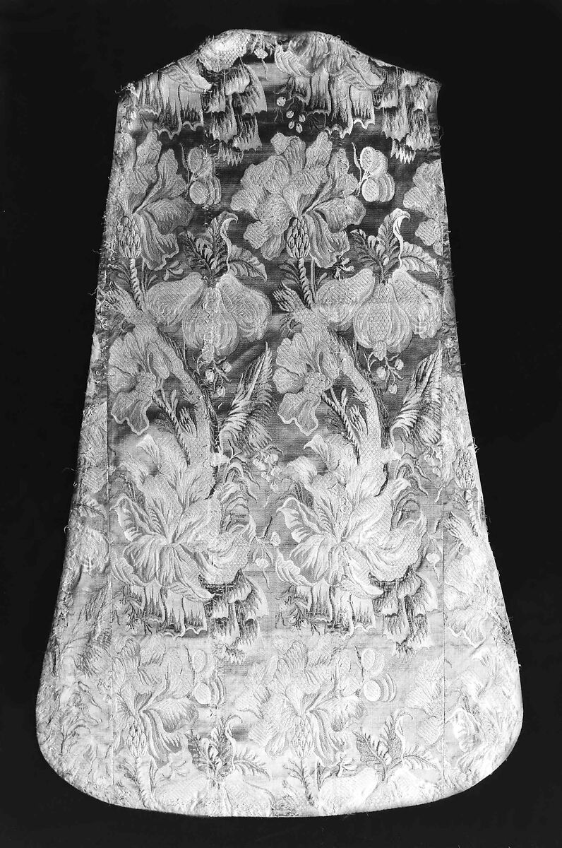 Chasuble, Silk, European