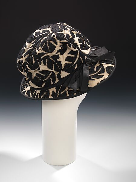 Hat, James McCutcheon &amp; Co. (American), silk, wool, straw, French