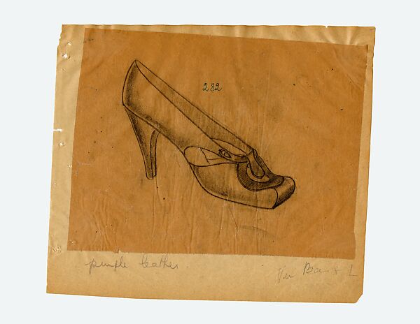 Model No. 282, Steven Arpad (French, 1904–1999), leather, wood, French