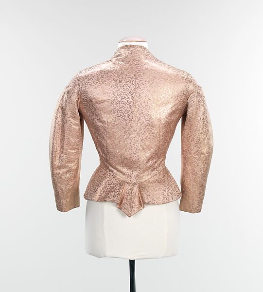Evening jacket, Charles James (American, born Great Britain, 1906–1978), silk, metal, American