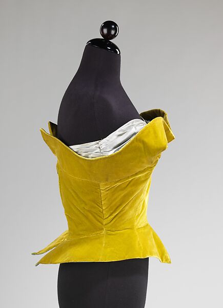 Evening bodice, Charles James (American, born Great Britain, 1906–1978), silk, American