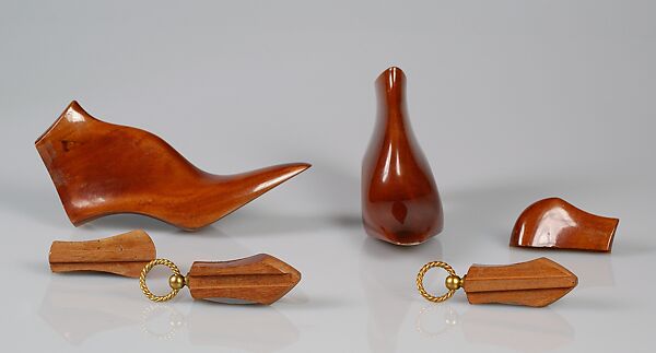 Shoe trees, Pierre Yantorny (Italian, 1874–1936), wood, metal, French 