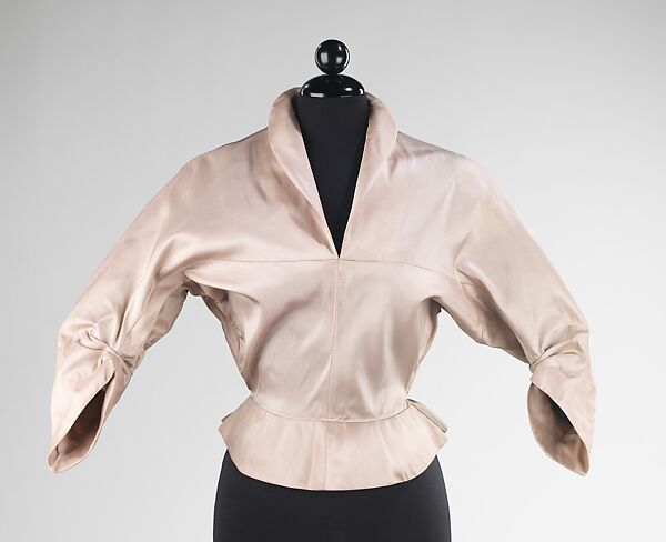 Evening blouse, Charles James (American, born Great Britain, 1906–1978), silk, American 