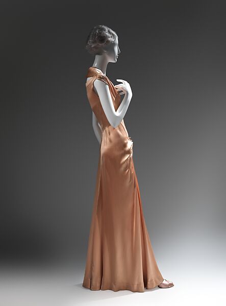 Evening dress, Charles James (American, born Great Britain, 1906–1978), silk, American