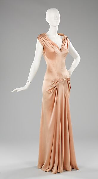 Evening dress, Charles James (American, born Great Britain, 1906–1978), silk, American 