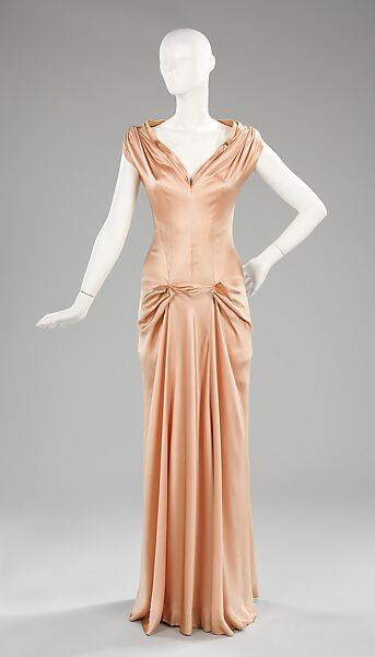 Evening dress, Charles James (American, born Great Britain, 1906–1978), silk, American