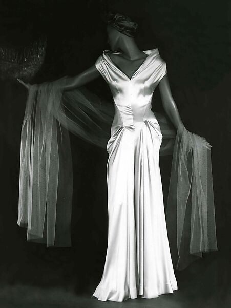 Evening dress, Charles James (American, born Great Britain, 1906–1978), silk, American