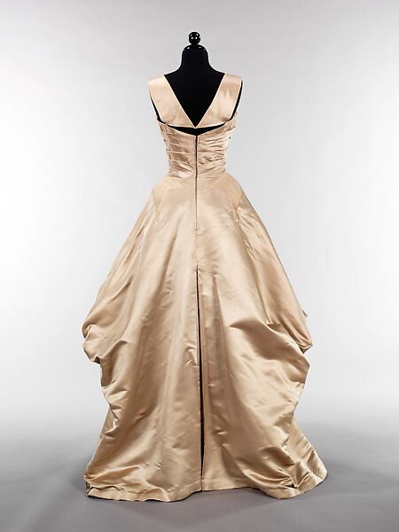 Evening dress, Charles James (American, born Great Britain, 1906–1978), silk, American