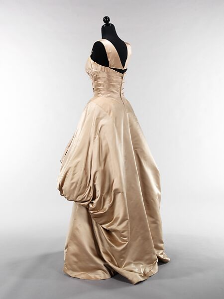 Evening dress, Charles James (American, born Great Britain, 1906–1978), silk, American