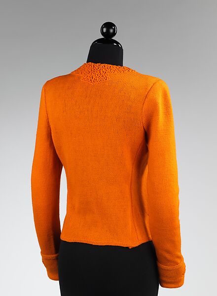 Sweater, Schiaparelli (French, founded 1927), wool, French