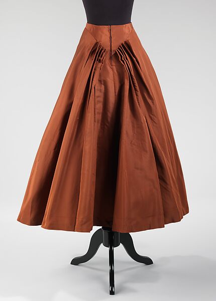 Evening skirt, Charles James (American, born Great Britain, 1906–1978), silk, American