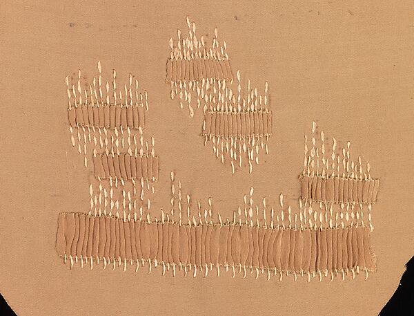 Textile, Textile design attributed to Sarah Lipska (Polish, 1882–1973), silk, French