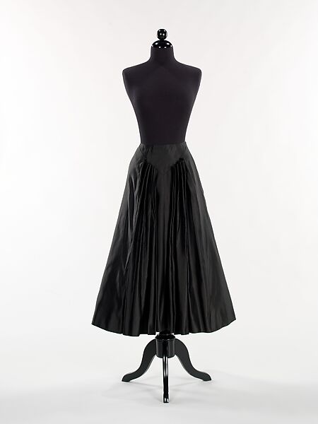 Evening skirt, Charles James (American, born Great Britain, 1906–1978), silk, American 