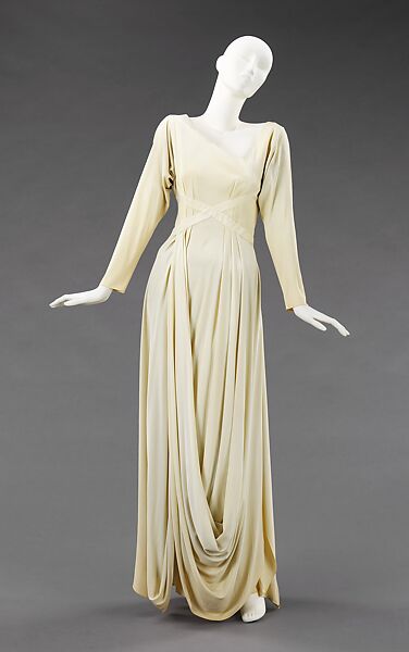 Evening dress, Valentina (American, born Kyiv 1899–1989), silk, American 