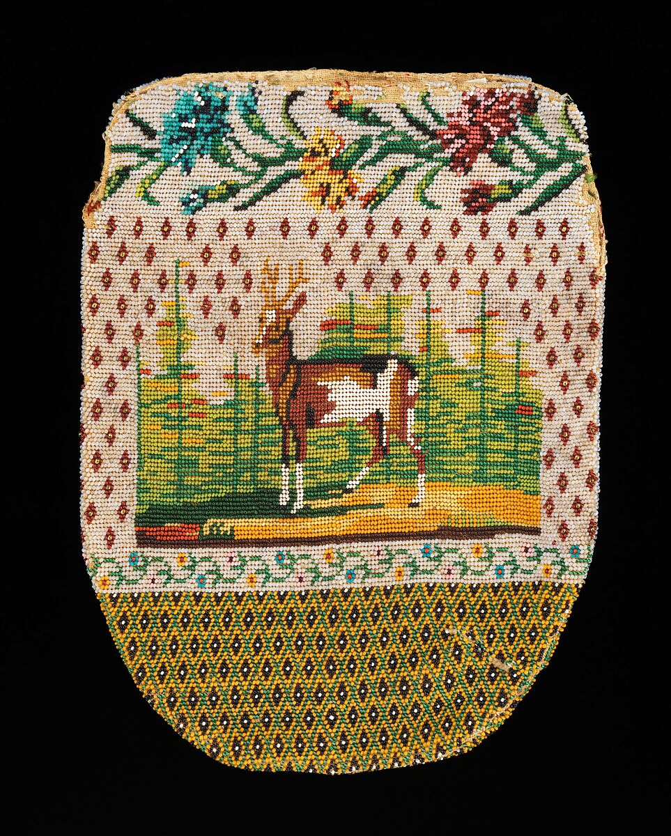 Bag, glass, linen, Mexican