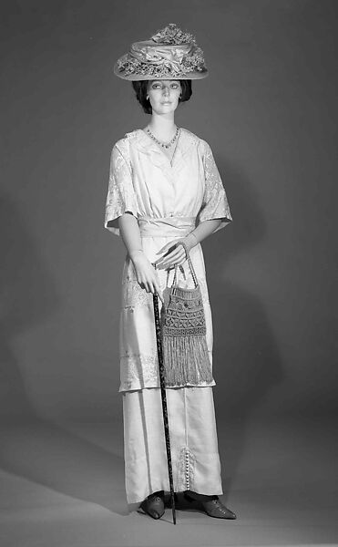 Ensemble, Callot Soeurs (French, active 1895–1937), linen, silk, French