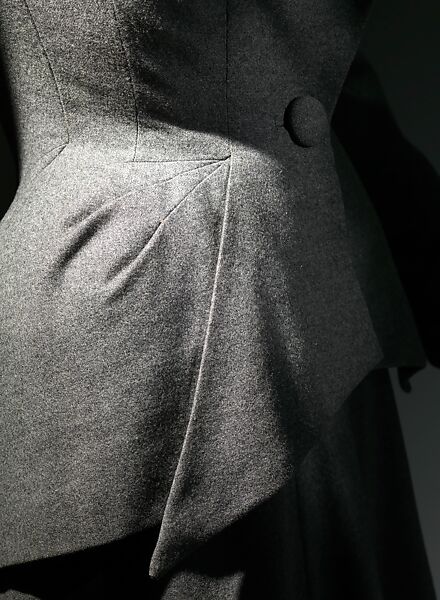 Suit, Charles James (American, born Great Britain, 1906–1978), wool, silk, American