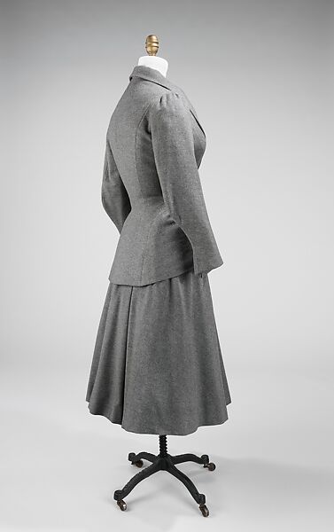 Suit, Charles James (American, born Great Britain, 1906–1978), wool, silk, American