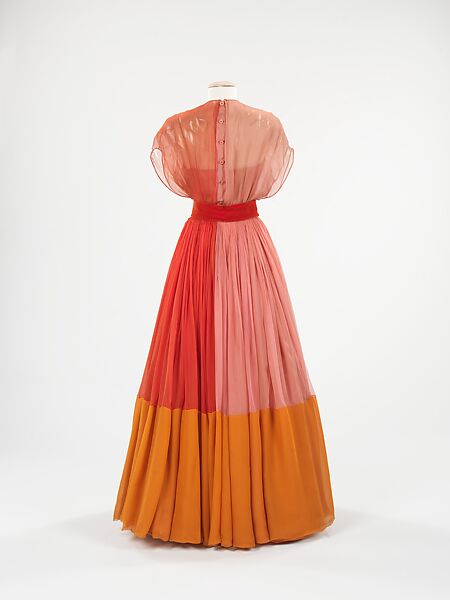 Evening dress, James Galanos (American, Philadelphia, Pennsylvania, 1924–2016 West Hollywood, California), silk, American