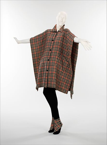 "The Tweed Toga", Bonnie Cashin (American, Oakland, California 1908–2000 New York), wool, American 