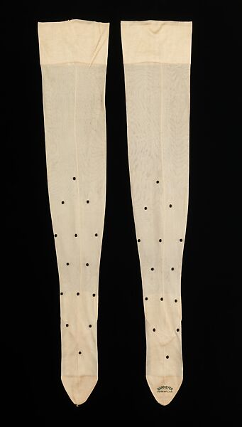 Stockings, Alfred J. Cammeyer (American, founded New York, active 1875–1930s), silk, American 